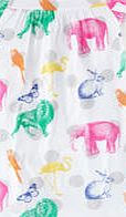 Mini Boden Printed Nightie, Multi Animal Parade 34551044