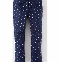 Mini Boden Printed Slim Fit Jeans, Navy Star 34206037