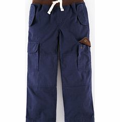 Mini Boden Rib Waist Cargos, Blue 34330092