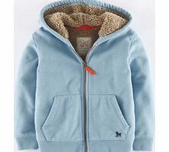 Mini Boden Shaggy Lined Hoody, Sky 34423822