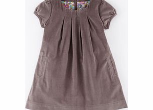 Mini Boden Simple Cord Dress, Rhino,Red,Fountain