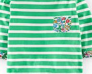 Mini Boden Stripy Boat Neck, Pea/Snowdrop 34516765