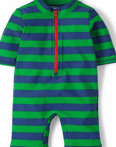 Mini Boden Surf Suit, Broccoli/Reef Stripe 34499533