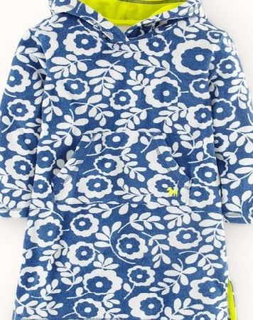 Mini Boden Towelling Beach Dress Blue Mini Boden, Blue