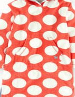 Mini Boden Towelling Beach Dress, Hot Coral Big Spot 34499103