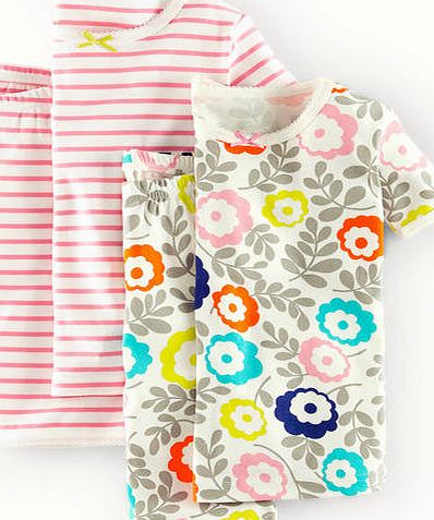 Mini Boden Twin Pack Short Johns, Multi 34561100