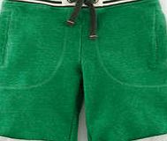 Mini Boden Washed Sweatshorts, Leaf 34591917