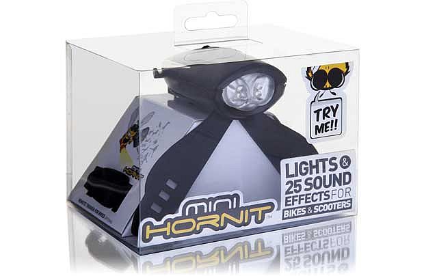 Mini Hornit Bike and Scooter Light - Black