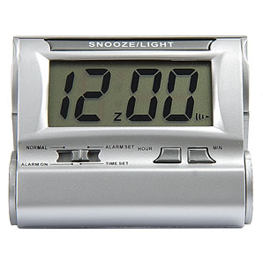 Mini Travel Alarm Clock