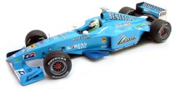 Minichamps 1:18 Scale Benetton Playlife Showcar 2000 - G.Fisichella Ltd Ed 996pcs