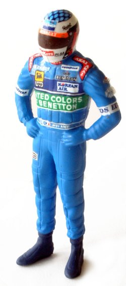 Minichamps 1:43 Scale Figure - J. Alesi 1997