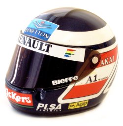 Minichamps 1:8 Scale Helmet - G.Berger 1997 1/8