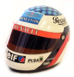 Minichamps 1:8 Scale Helmet - J.Alesi 1996 1/8