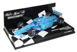 1:43 Scale Benetton Renault Sport 2001 Showcar - Jenson Button