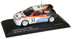 1:43 Scale Ford Focus RS WRC 2002 Rally Catalunya Ltd Ed 1-002 pcs