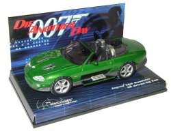 Minichamps 1:43 Scale Jaguar XKR Roadster James Bonds Nemesis ``Zao``s car