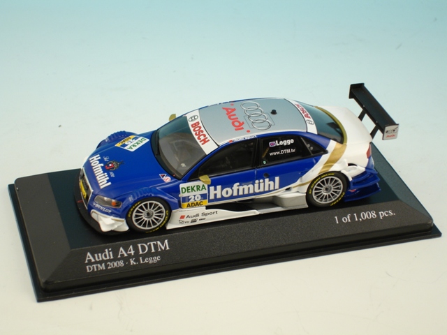 Minichamps Audi A4 DTM #20 2008 K.Legge