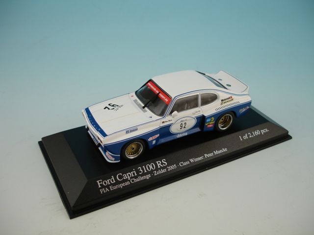 Minichamps Ford Capri RS 3100 Team Muecke Class Winner 2005