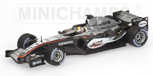 McLaren Mercedes MP4-20 J.Montoya 2005 in Silver