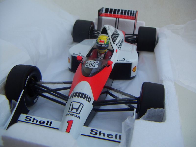 McLaren MP4/5 Ayrton Senna 1989 in Orange