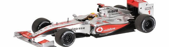 Minichamps Pauls Model Art 1/43 Lewis Hamilton Mclaren Mercedes Showcar 2009