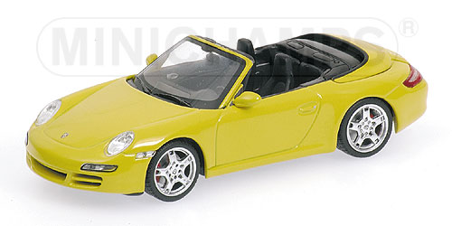 Porsche 911 Carrera S Cabrio 2005 in Yellow