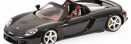 Top Gear 1:43 Scale Porsche Carrera GT Diecast Car (Black) with The Stig Figure