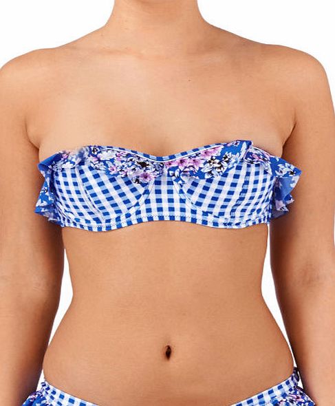 Minkpink Womens Minkpink Lilac Fields Bikini Top - Multi