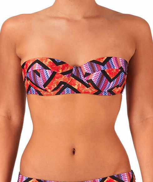 Minkpink Womens Minkpink Zee Zee Bikini Top - Multi