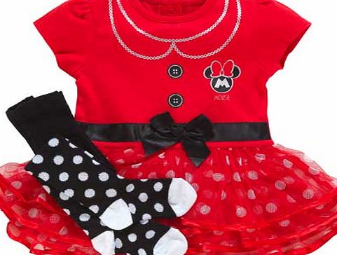 Minnie Mouse Disney Minnie Mouse Girls Tutu Set - 3-6 months