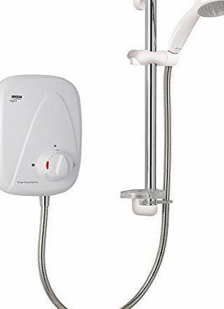 Mira Vigour M Manual Power Shower - White/Chrome