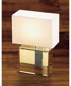 Mirror Rectangular Table Lamp