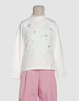 TOP WEAR Long sleeve t-shirts GIRLS on YOOX.COM