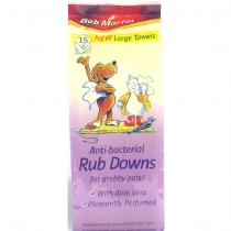 Bob Martin Antibacterial Rub Downs For Grubby