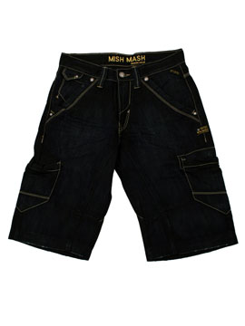 Medium Washed Denim Olympia Denim Shorts