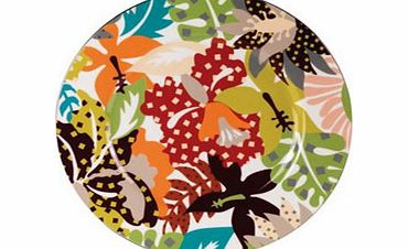 Tropical Tableware Colour Tab Pattern Coffee