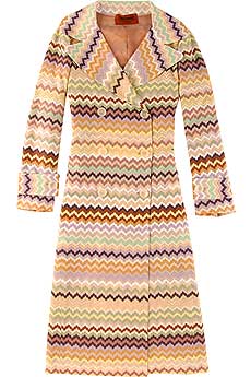 Missoni Nicoletta Zig-Zag Trench