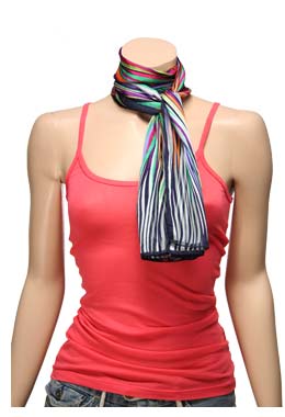 Printed Silk Scarf by Missoni