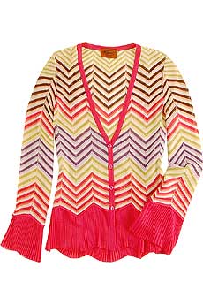 Sabrina Zig-Zag Cardigan