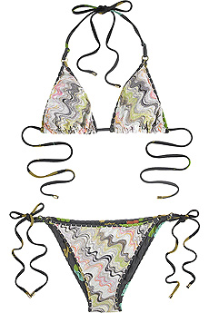 Missoni Tunisi triangle bikini