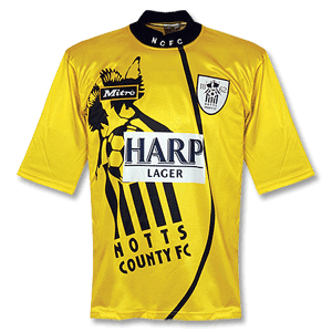 Mitre 95-96 Notts County Away Shirt - Grade 8