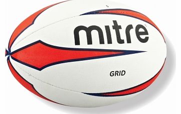 Mitre Grid Rugby Ball