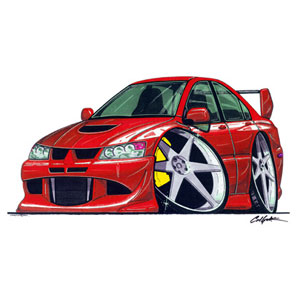 Evo8 - Red Kids T-shirt