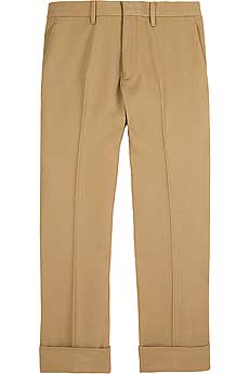 Miu Miu Cropped wool pants