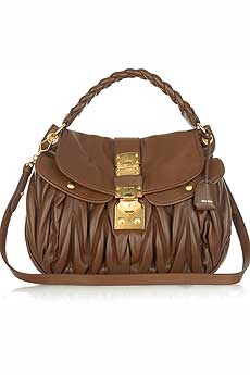 Miu Miu Leather coffer bag