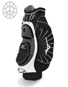 Golf Aerolite Cart Bag Black/White