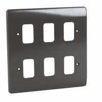 6 Module Grid Plus Frontplate