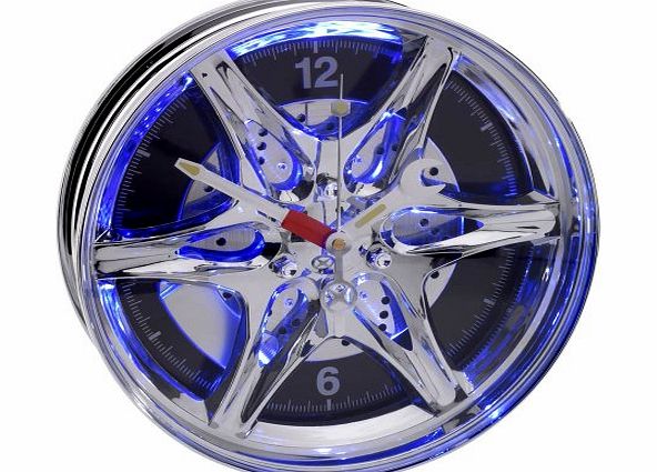 MKD Neon Rim Wall Clock