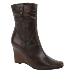 Moda In Pelle Female Ailsa Brown Leather Leather Upper Fabric Lining Fabric Lining in Brown