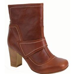 Moda In Pelle Female Blondy Tan Leather Leather Upper Leather Lining Leather Lining Ankle in Tan